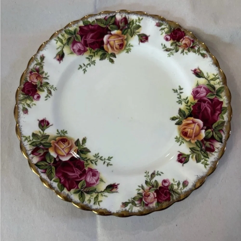 Royal Albert Bone China Side Plate Set of 5‎ | 6.5” Mixed Floral England